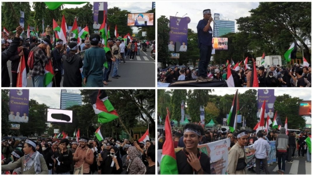 Ramaikan Quds Day, Ratusan Warga Makassar Kecam Israel