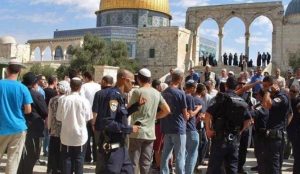 Warga Palestina Protes, Pemukim Zionis Melanggar Masjid Al-Aqsa