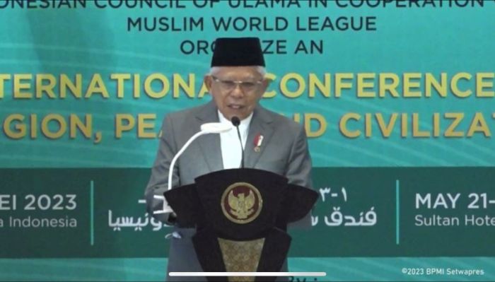 Wapres RI Buka Konferensi Internasional oleh MUI tentang Agama, Perdamaian, dan Peradaban