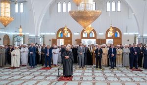 Bashar Assad Salat Idul Adha di Damaskus