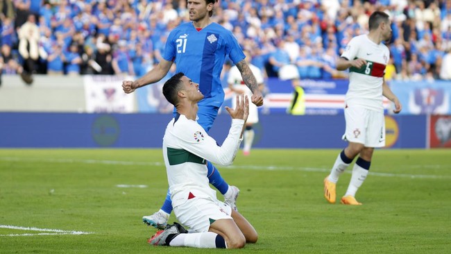 CR7 Cetak Gol untuk Portugal di Hari Spesial