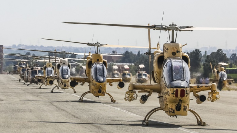 Iran Armada Helikopter Angkatan Darat Iran Adalah Terkuat di Asia Barat