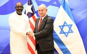 Netanyahu Jamu Presiden Liberia di Yerusalem