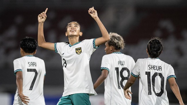 Timnas Putri Indonesia Gasak Laos 4-1 di Piala AFF Wanita U-19