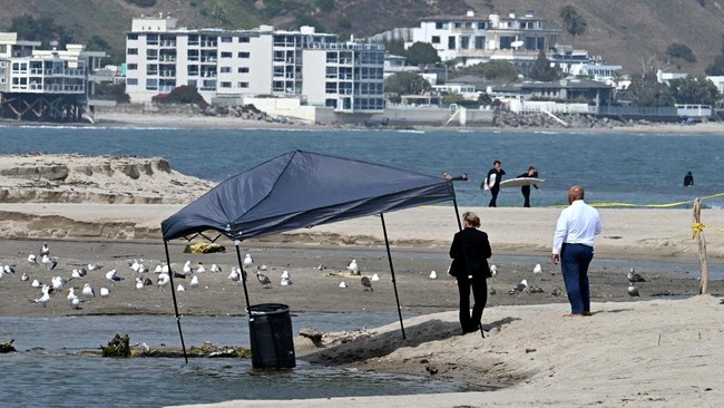 Penemuan Mayat dalam Tong di Pantai Malibu, California