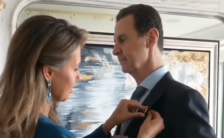 Viralnya Video Bashar Assad dan Istrinya di Tiongkok