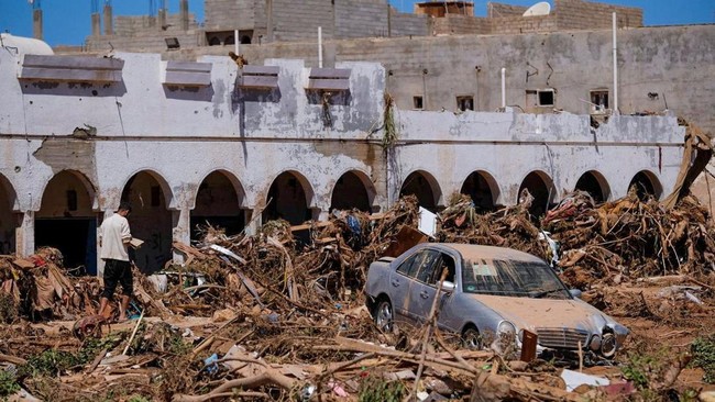 Korban Tewas Banjir Libya Tembus 6.000 Orang