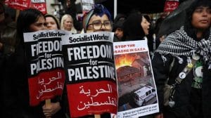 Ribuan Orang Gelar Aksi Pro Palestina di Ibukota Inggris