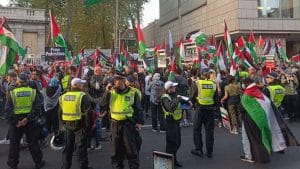 PM Inggris Dukung Israel; Warga Pro Palestina Gelar Demonstrasi di London