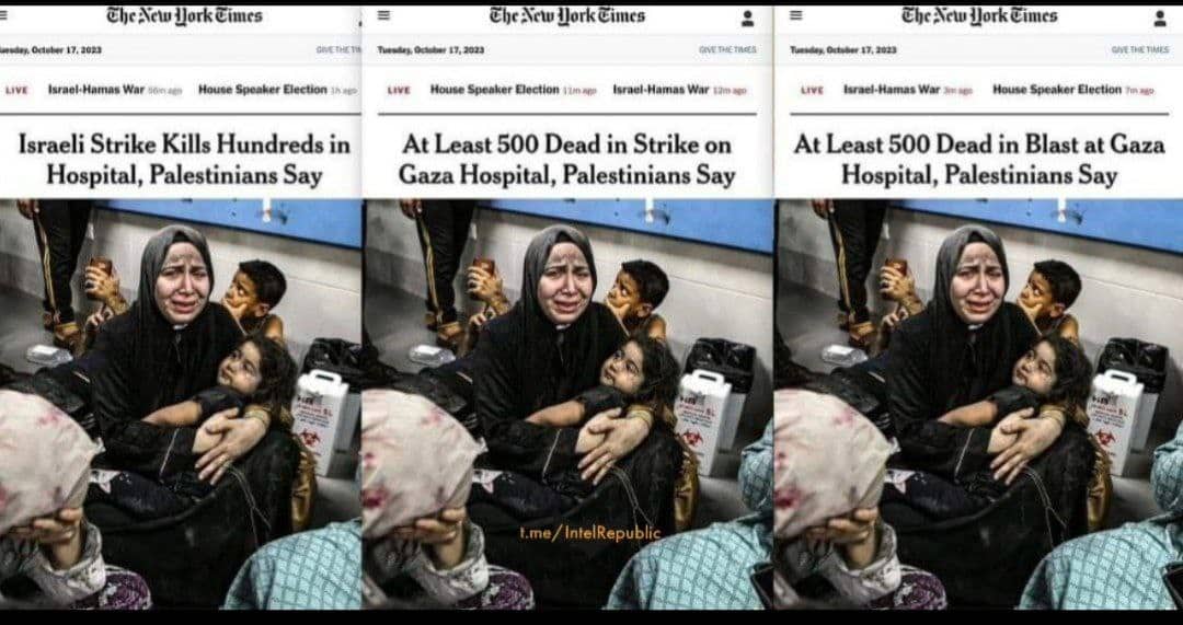 the new york times hospital rumah sakit gaza