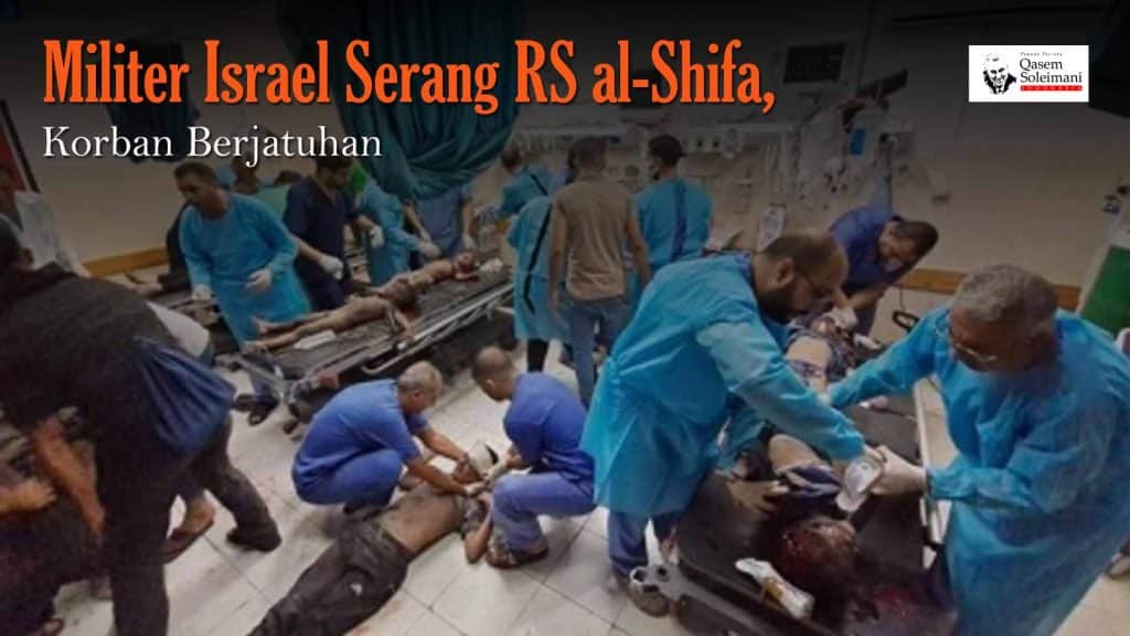 [VIDEO] - Militer Israel Serang RS al-Shifa, Korban Berjatuhan