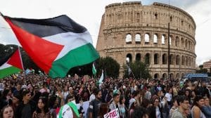 10 Ribu Lebih Warga Italia Kutuk Genosida Israel di Palestina