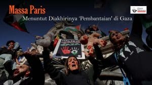 Massa Paris Menuntut Diakhirinya ‘Pembantaian' di Gaza