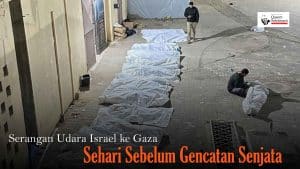 [VIDEO] - Serangan Udara Israel ke Gaza Sehari Sebelum Gencatan Senjata