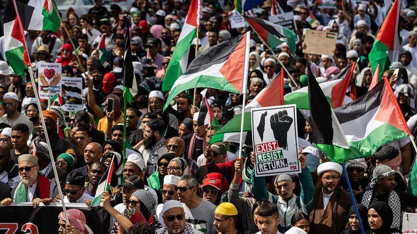 Warga Pro-Palestina Berkumpul di Cape Town Kutuk Kejahatan Israel