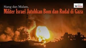 [VIDEO] - Siang dan Malam, Militer Israel Jatuhkan Bom dan Rudal di Gaza