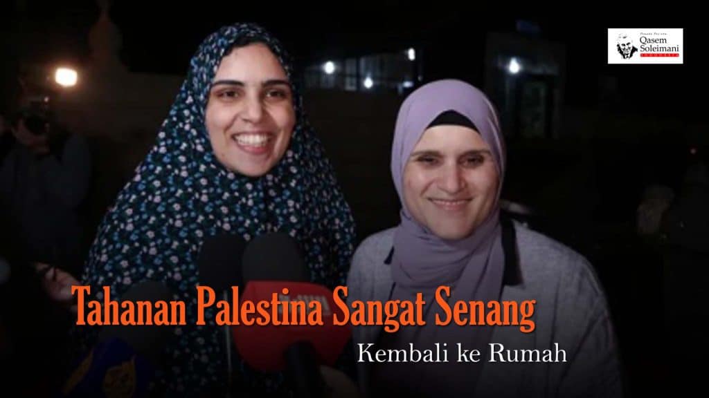 Tahanan Palestina Sangat Senang Kembali ke Rumah