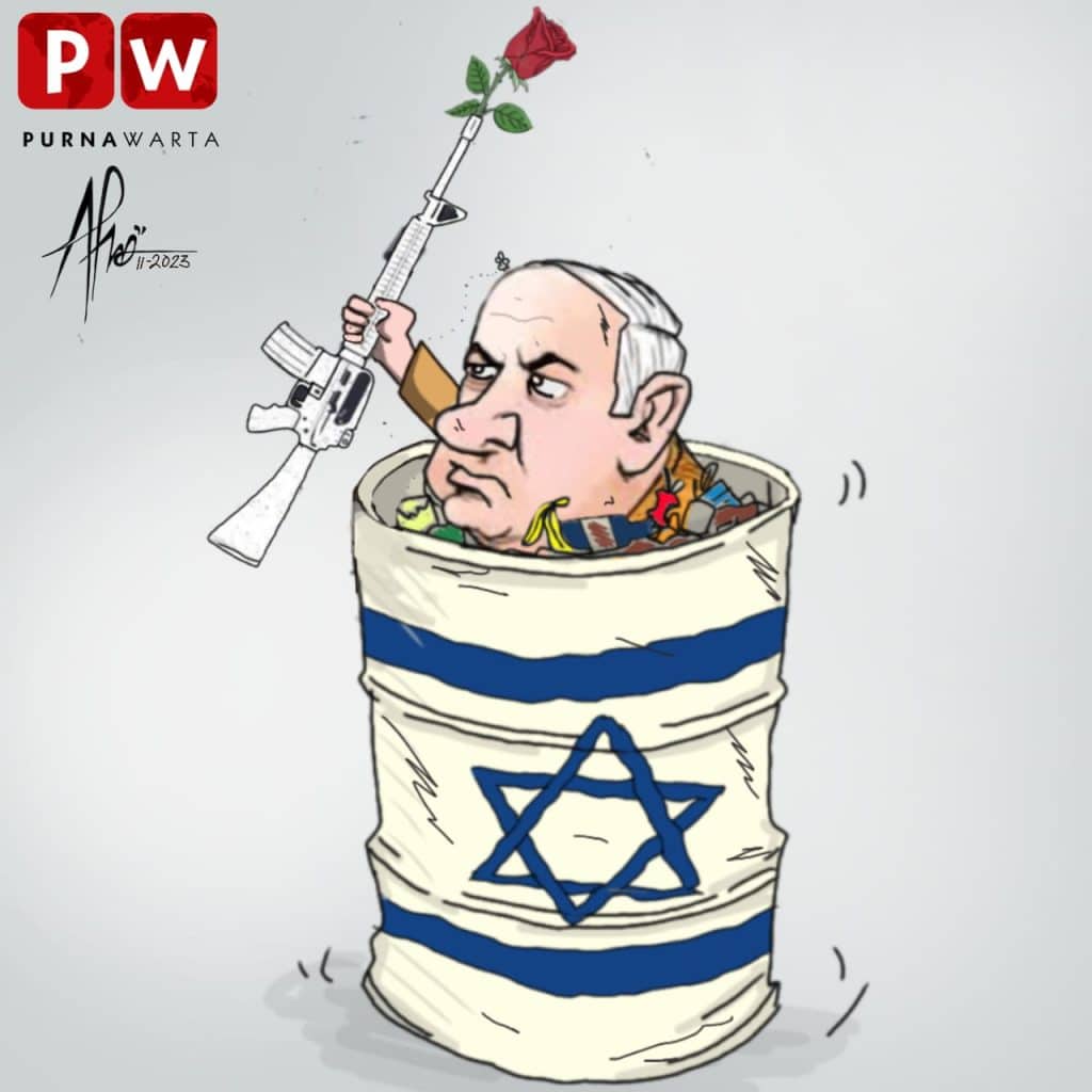 [KARIKATUR] - Gagal Total Dalam Genosida di Gaza Israel Tawarkan Perpanjangan Gencatan Senjata