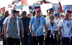 Presiden Kuba Pimpin Demo Anti-Israel di Depan Kedutaan Besar AS di Havana