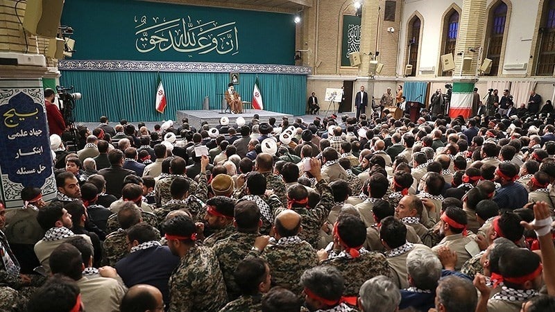 Ribuan Basij Iran Bertemu Ayatullah Khamenei di Pekan Basij