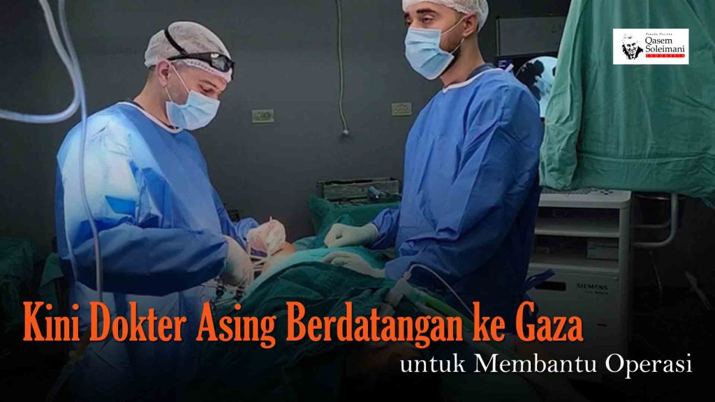 [VIDEO] - Kini Dokter Asing Berdatangan ke Gaza untuk Membantu Operasi