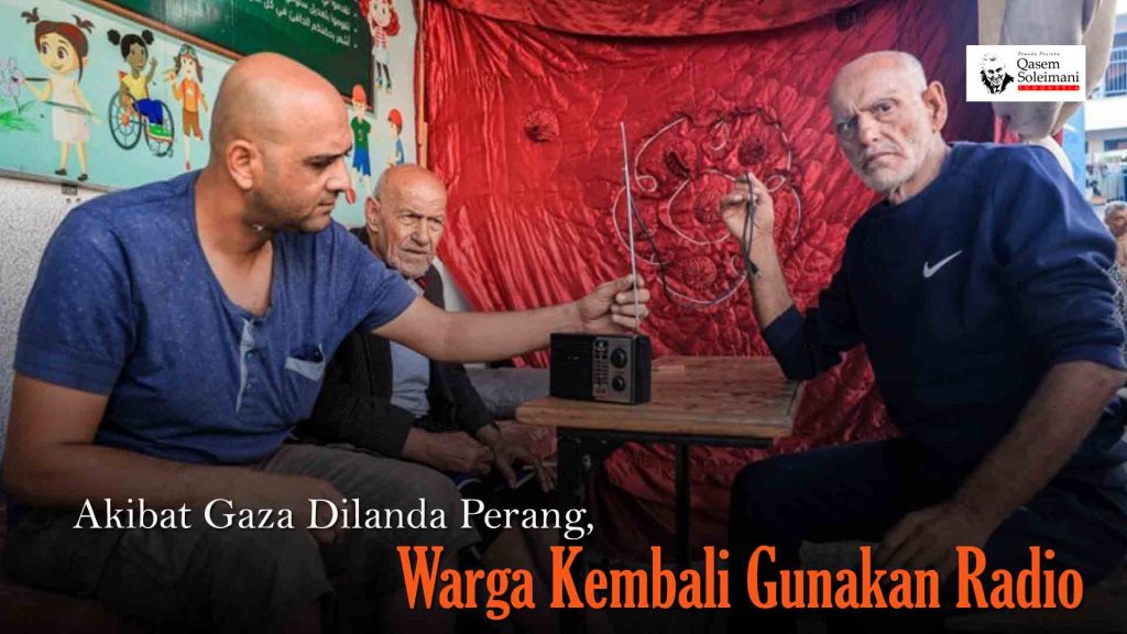 [VIDEO] - Akibat Gaza Dilanda Perang, Warga Kembali Gunakan Radio