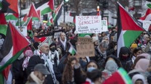 Aktivis Pro-Palestina Demonstrasi di NYC, Tuntut Diakhirinya Bantuan AS kepada Israel