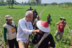 Ganjar Jelaskan Masalah Regenerasi Petani di Indonesia