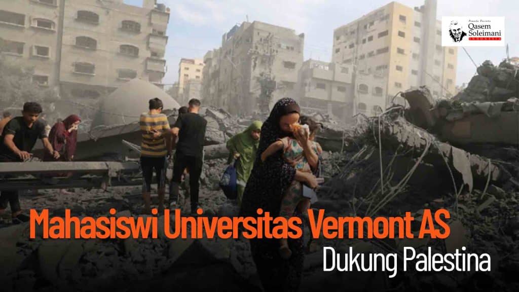 [VIDEO] - Mahasiswi Universitas Vermont AS Dukung Palestina