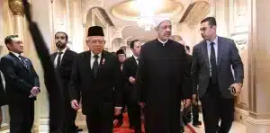 Ma'ruf Amin Bertemu Grand Syekh Al-Azhar, Bahas Solusi untuk Rakyat Palestina 