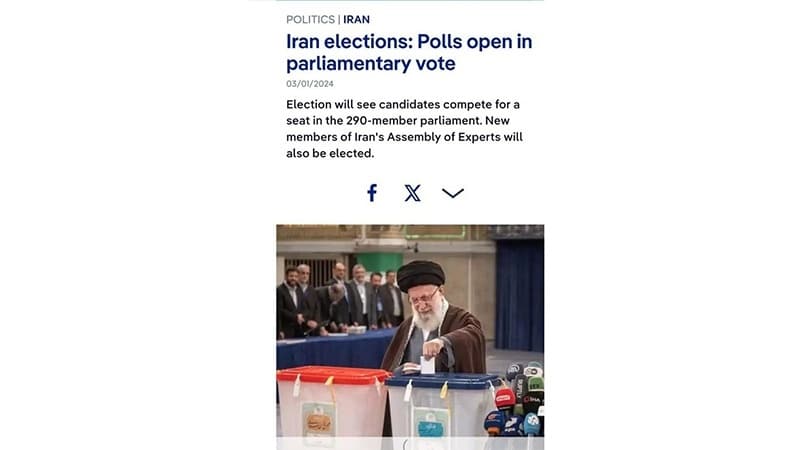 Refleksi Media Asing mengenai Pemilu 1 Maret di Iran