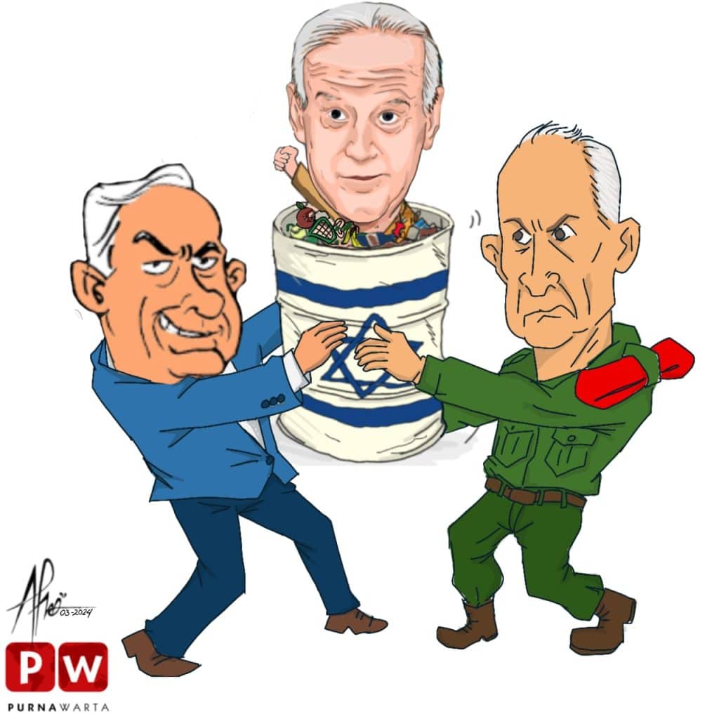 [KARIKATUR] – Perpecahan Parlemen Israel