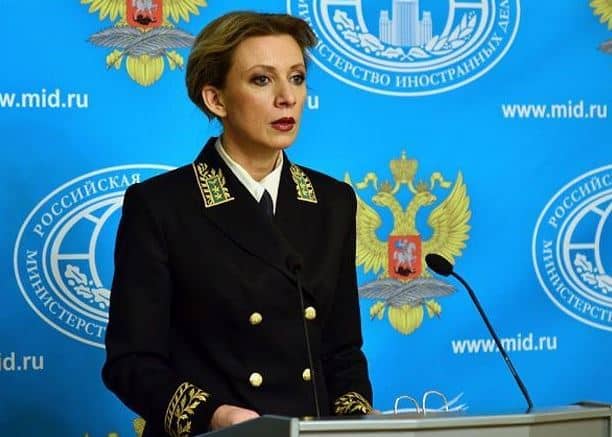 Maria Zakharova Jerman Belum Bersih Dari Nazi