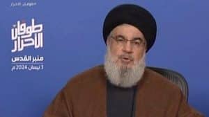 Nasrallah Badai Al-Aqsa Membuat Israel Terpuruk