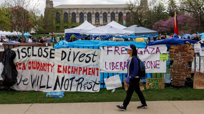 Aksi Pro Palestina Makin Meluas, Dua Universitas di AS Penuhi Tuntutan Demonstran