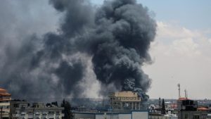 [FOTO] - Israel Bombardir Rafah, Ratusan Rumah Hancur