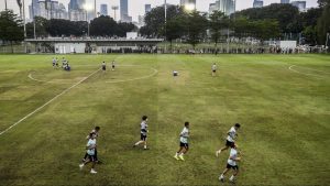 Timnas Indonesia Latihan Perdana Jelang Kualifikasi Piala Dunia