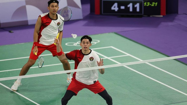 Perjuangan Fajar/Rian Rebut Tiket Perempat Final Olimpiade 2024