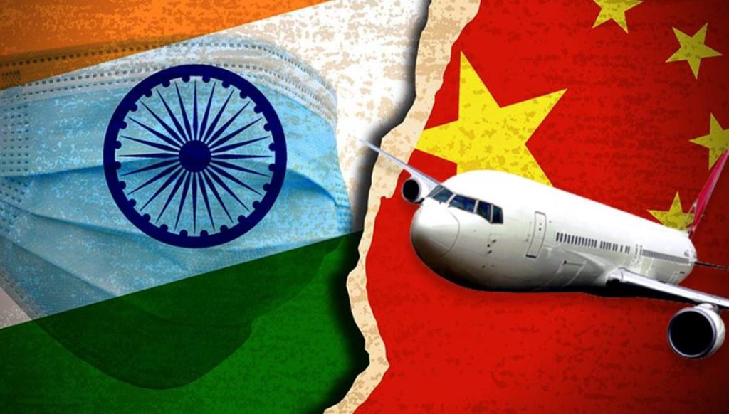 penerbangan cina india langsung