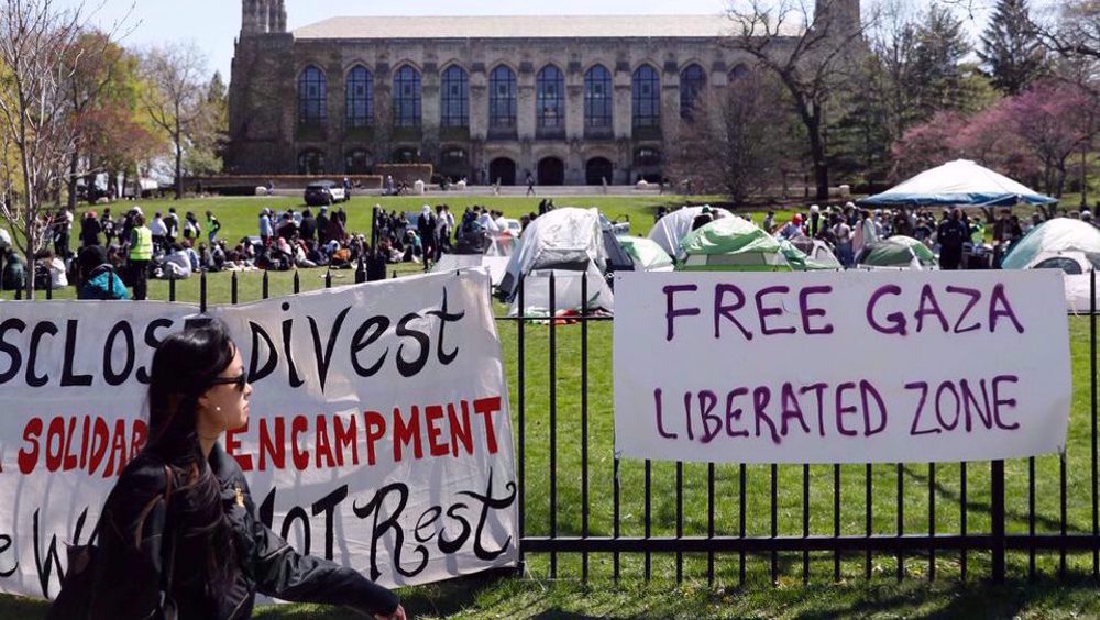 Mahasiswa Pro-Palestina