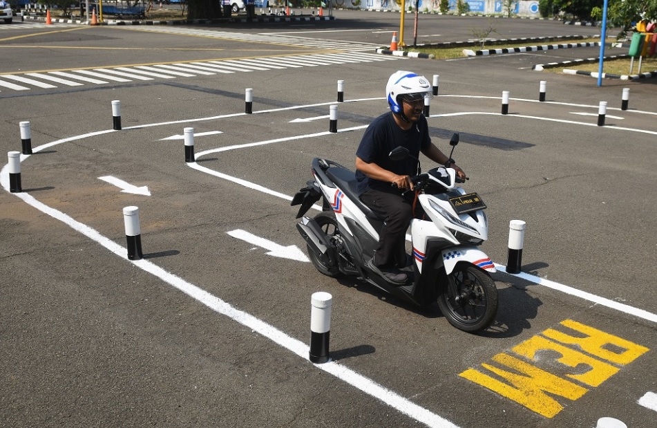 ujian praktik jalan raya