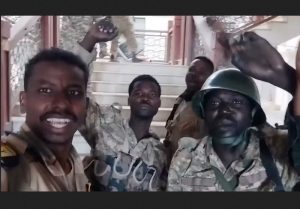 Tentara Sudan Istana Presiden