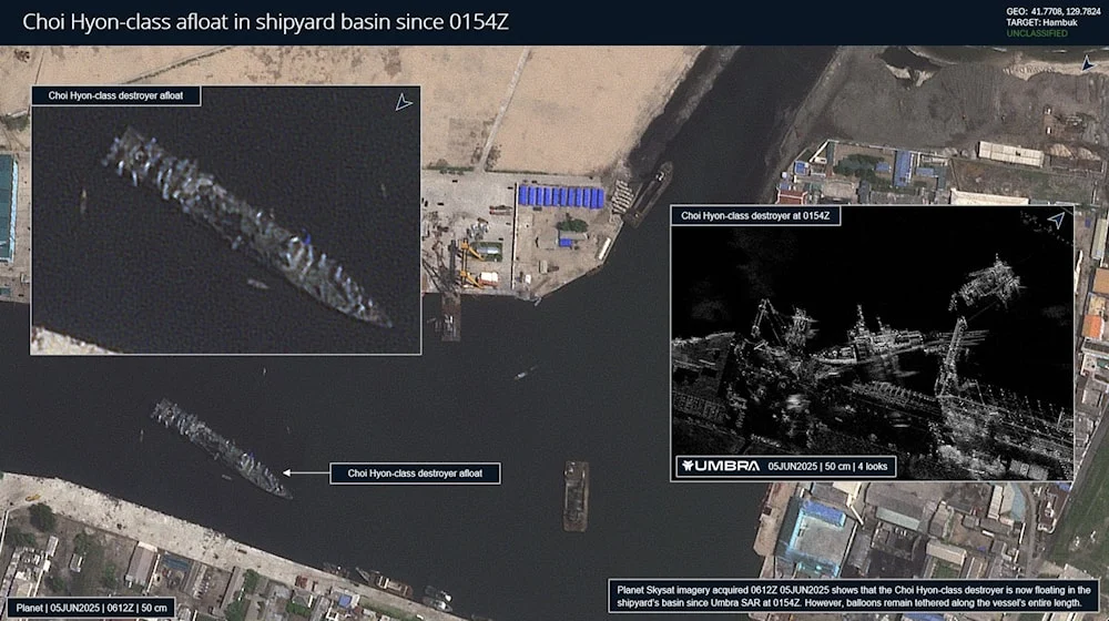 Kapal Perang Korea Utara Terbalik, Balon Raksasa Jadi Alat Penyelamat