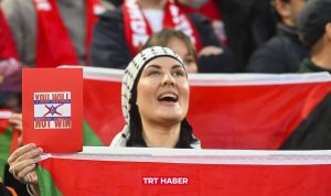 Suporter Norwegia Kibarkan Bendera Palestina saat Lawan Israel