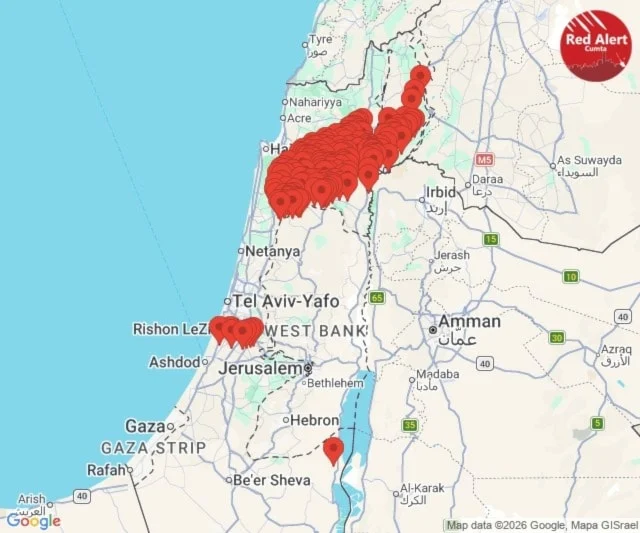 Iran Meluncurkan Serangan Balasan ke Tel Aviv dan Wilayah Sekitarnya