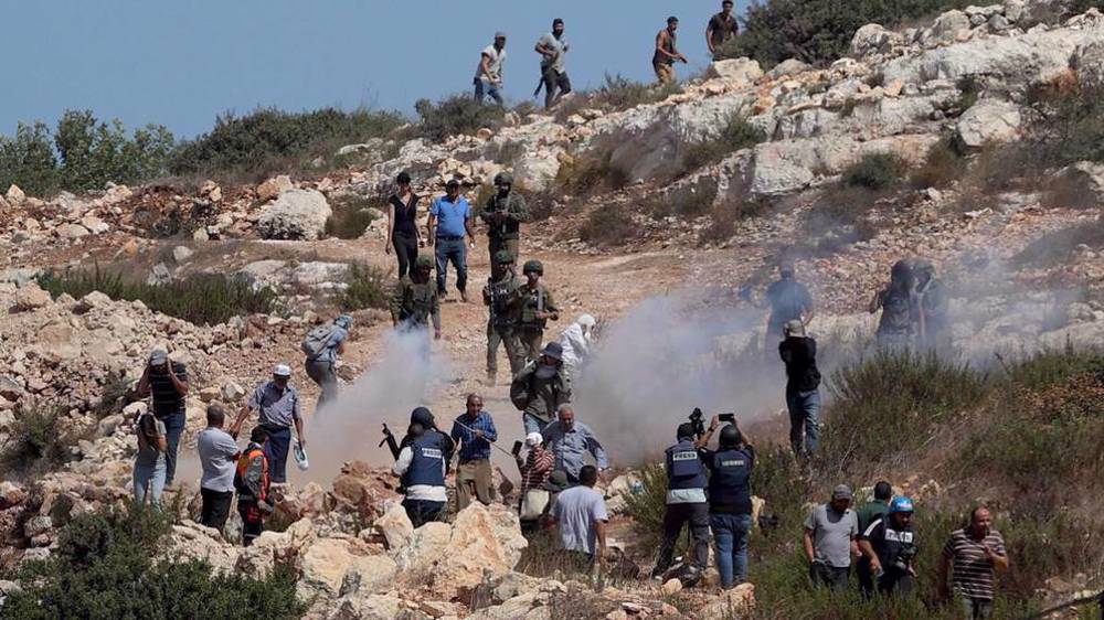 Palestinian Shot